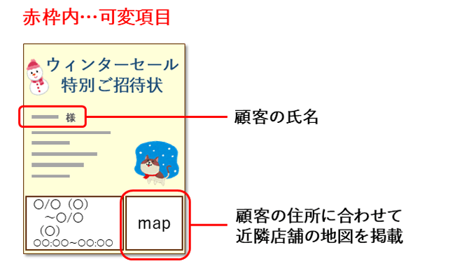 セール招待DM<
