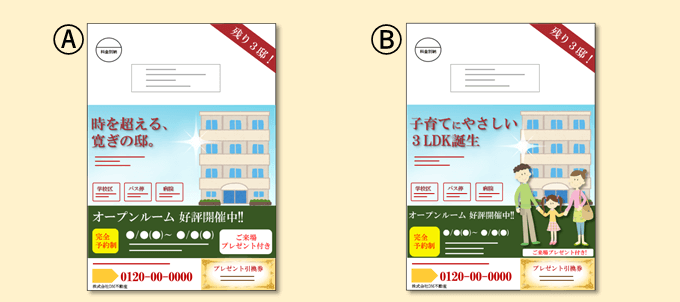 例文 デザイン例あり 不動産dmの効果的な作成方法 セルマーケ