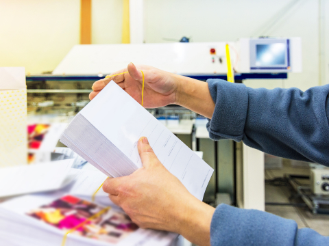 ご利用ガイド STEP6 印刷・発送のイメージ